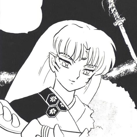 Old Manga, Lord Sesshomaru, Icons Ig, Inu Yasha, Manga Icons, Room Decorations, Inuyasha, White Summer, Art Reference