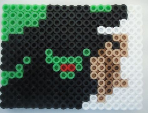 Wicked Perler bead art Broadway Perler Beads, Wicked Perler Beads, Hamilton Perler Beads, Bead Templates, Perler Projects, Crochet Graphs, Pearl Beads Pattern, Graph Crochet, Theater Kid