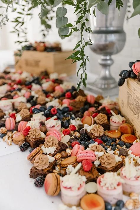 Cake Grazing Board, Wedding Charcuterie Dessert Table, Unique Wedding Dessert Table, Wedding Baked Goods Table, Wedding Cake Grazing Table, Cake Grazing Table, Dessert Stand Wedding, Grazing Table With Desserts, Dessert Graze Table