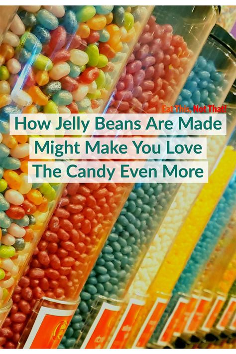 Jelly Beans Recipe, Homemade Jelly Beans, Every Flavor Beans, Bean Varieties, Jordan Almonds, Homemade Jelly, Candy Factory, Handmade Candy, Candy Basket