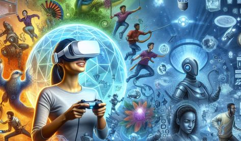 "Revolutionize Gaming: Explore VR, AR & MR Insights" Virtual Reality Game, Ar Game, Mixed Reality, Virtual Reality Games, Interactive Lessons, Adventure Games, Digital Elements, Rhythm Games, Tech Trends