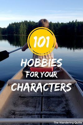 101+ Hobbies for your Characters Hobbies For Your Characters, Hobbies For Characters, Writers Notebook, Creative Writing Tips, Writing Characters, Writers Write, Book Writing Tips, Disney California, Creating Characters