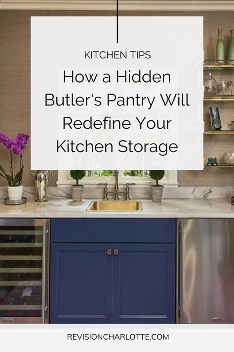 Butlers Pantry Ideas Layout, Pantry Laundry Room Combo, Butlers Pantry Ideas, Transitional Kitchen Ideas, Custom Kitchen Remodel, Kitchen Butlers Pantry, Pantry Layout, Home Remodels, Pantry Laundry Room