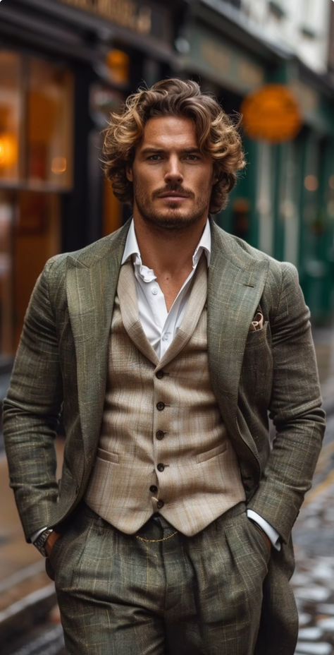 Old School Suits Men, British Style Men, Classy Suits, Corte De Cabelo Masculino, Fashion Suits For Men, Elegant Man, Sharp Dressed Man, Suit Up, Men’s Suits