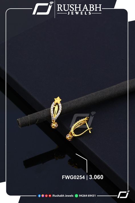 3 Grams Gold Earrings, Gold Bali, Diamonds Earrings, Silver Jewellery Online, Gold Jewelry Simple, Jewelry Simple, Jewelry Fashion Trends, Trending Fashion, Gold Jewellery Design