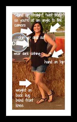 If you’re like me, you're always searching for ways to look your thinnest in photos.  Below are some helpful tips for posing that will help you look your slimmest. Sit up or Stand up straight. Avoi... How To Stand In Pictures, Plus Size Photography, Stand Up Straight, Selfie Tips, Photo Posing, Creative Clothes, Photography Posing Guide, Posing Tips, Photography Basics