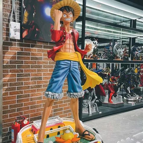 Dynamic High quality anime figure resin statue One piece character life size Luffy action figure for decor anime sculpture Want all the personalized fiberglass art sculptures you should be in decorative style right now? Our more fiberglass art designs showed Life Size Anime Figures, Luffy Statue, Anime Sculpture, Anime Statue, Action Figure One Piece, Artist Way, Anime Statues, Cool Figures, Life Size Statues