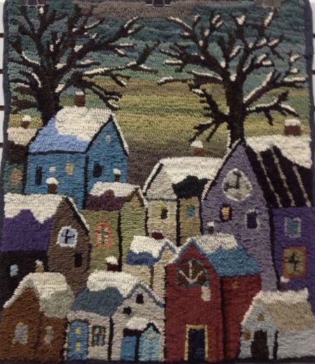 Beautiful sky. Punch Pano, Rug Hooking Patterns Free, Wool Hooking, Rug Hooking Patterns Primitive, Karla Gerard, Hooking Rugs, Hooked Rugs Primitive, Rug Hooking Designs, Hook Rugs