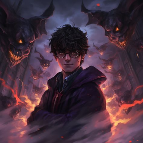 Evil Harry Potter Fanart, Harry Potter Evil, Harry Potter Headcanon, Ship Fanart, Demon Lord, Harry Potter Fan Art, Harry Potter Universal, Harry Potter Fan, Draco Malfoy