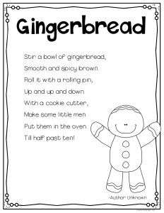 This gingerbread poem is perfect for shared reading in your kindergarten and first grade classroom as you explore gingerbread activities. Gingerbread Poem, Gingerbread Classroom, Shared Reading Poems, Gingerbread Man Unit, Kindergarten Poems, Gingerbread Unit, Activities For The Classroom, December Kindergarten, Gingerbread Man Activities