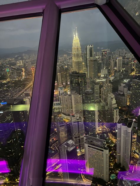 Kl Tower Malaysia, Kl Night View, Malaysia Night View, Klcc Night View, Kuala Lumpur Night View, Kl Aesthetic, Benz Interior, Kl Tower, Mercedes Benz Interior