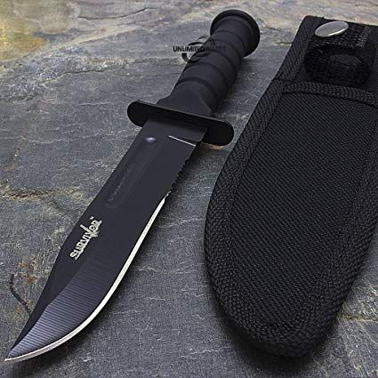 Black Survival, Speak Softly, Knife Aesthetic, Military Knives, Bear Grylls, Great Knife, Gold Dragon, Cool Knives, Knife Sheath