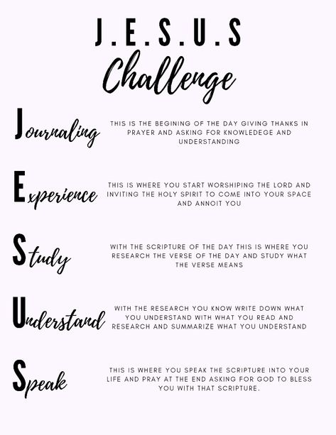 Jesus challenge for 2024 for the month of January January Bible Challenge, 3 Month Challenge, Verse Of The Month, Jesus Challenge, 30 Day Bible Challenge For Healing, First Of The Month, Christian Challenges, Christian Challenges 30 Day, J.e.s.u.s Challenge