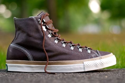 Converse Hiker Brown 1 Converse Hiker, The Details, Top Sneakers, High Top Sneakers, High Tops, Fashion Shoes, Converse, The Story, Sneakers