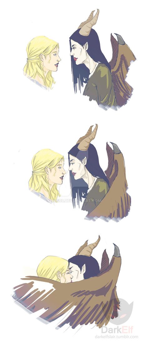 Maleficent X Aurora, Aurora And Maleficent, Maleficent And Aurora, Sleeping Beauty Movie, Aurora Maleficent, Maleficent Aurora, Maleficent Art, Yuri Comics, Disneyland Princess