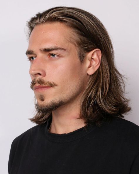 Mens Shoulder Length Hairstyles, Man With Long Hair, Long Hairstyles For Men, Shoulder Length Hairstyles, Guy Haircuts Long, Hair Male, Long Length Hair, Men's Long Hairstyles, Fotografi Digital