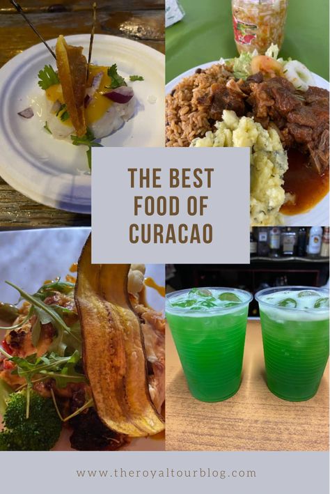 The Best Food of Curacao - The Royal Tour Food In Curacao, Curacao Recipes, Curacao Food, Curacao Drink, Curacao Vacation, Abc Islands, Curacao Island, Progressive Dinner, Caribbean Food