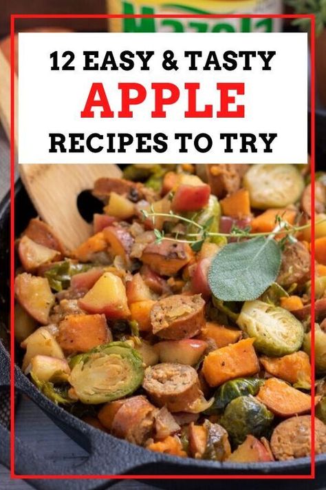 If you have leftover apples from Thanksgiving dinner, check out these delicious quick recipes you can make for breakfast, snacks, lunch and dinner. Healthy fresh apple recipes to try for Fall. Apple Recipes Dinner, Fresh Apple Recipes, Savory Apple Recipes, Sleeve Recipes, Apple Pork Tenderloin, Leftover Apples, Bariatric Sleeve, Fall Veggies, Apple Dishes