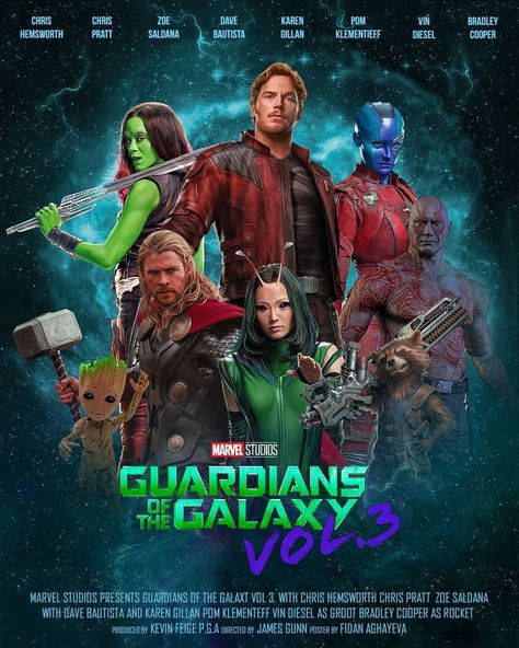 Graphic Designer 👩🏻‍💻 on Instagram: “The Guardians of the Galaxy vol 3. / concept poster by @fdanagayeva Full project link in bio 🔼 . . . . . . @marvel @marvelstudios #marvel…” Ronan The Accuser, Film Marvel, Marvel Movie Posters, Michael Rooker, Galaxy Movie, Galaxy Poster, Peter Quill, Marvel Posters, Lee Pace