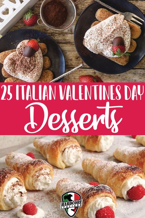 A Valentines day spin on some of the best Italian desserts! Italian Valentines Day, Valentine Day Recipes, American Desserts, Tiramisu Recipe, Valentines Day Desserts, Valentine's Day Recipes, Italian Desserts, Italian Recipes, Valentine's Day