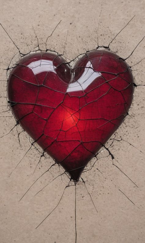 Shattered ❤️ by Dreamer - Playground Shattered Tattoo, Heart Wrenching Art, Shattered Glass Heart Tattoo, Shattered Heart Tattoo, Heart Shattering Art, Shattered Glass Heart Aesthetic, Heart Surrealism, Ripped Heart Painting, Heart With Wings Tattoo