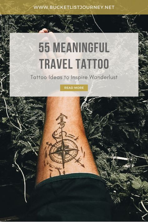 Travel Tattoo Design, Tattoo Ideas Travel, Wanderlust Tattoos, Travel Tattoo Ideas, Men Tattoo Ideas, Story Tattoo, Wanderlust Tattoo, Men Tattoo, Tattoo Design Ideas