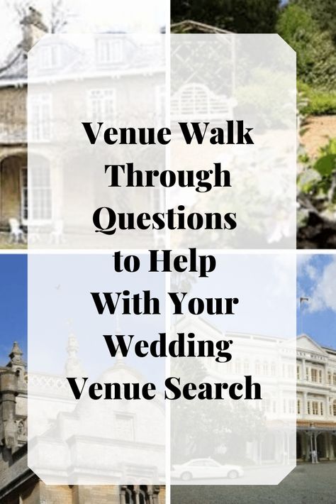 Wedding Venue Walk through Questions - A helpful list of questions to ask doing your wedding venue search - Fabulous Functions UK Prom Venues, Wedding Venue Questions, List Of Questions To Ask, Wedding Walk, Wedding Questions, Wedding Venues Indoor, Venue Rental, List Of Questions, Fun Questions To Ask