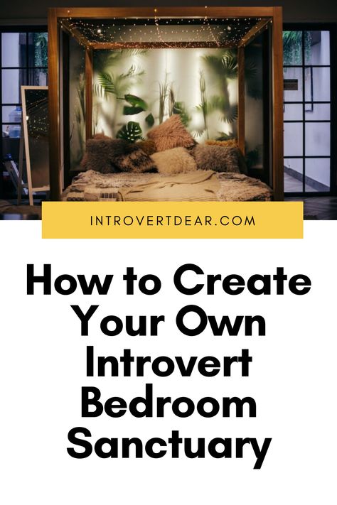 Infp Bedroom, Bedroom Sanctuary Ideas, Mbti Istp, Home Sanctuary, Introvert Personality, Fitness Board, Bedroom Sanctuary, Infp Personality, Space Bedding