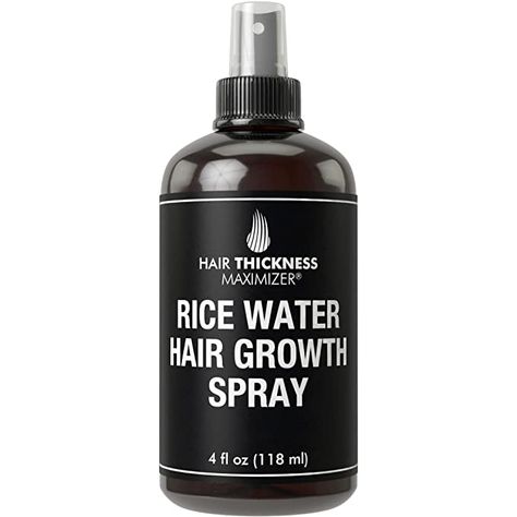 Rice Water Hair Growth, Water Hair Growth, Receding Hair Styles, Water Hair, Hair Growth Spray, Hair Growth Secrets, Weak Hair, Castor Oil For Hair, Hair Regrowth Treatments