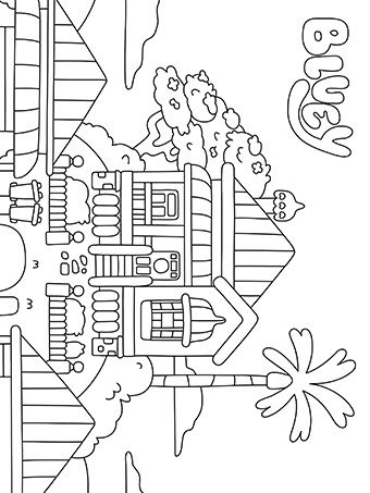 Bluey Printable Activities, Bluey School Activities, Bluey Colouring Page, Bluey Coloring Pages Free, How To Draw Bluey, Bluey Printables, Bluey Activities, Bluey Craft, Happy Coloring Pages