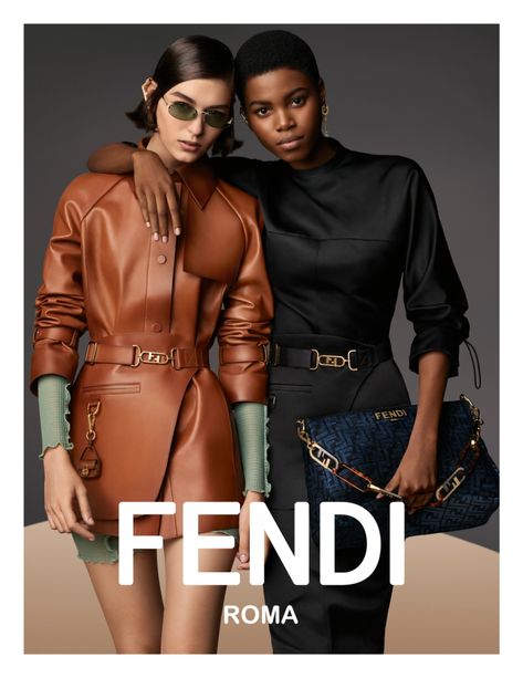 Fendi Campaign, Winter Trends 2023, Model Career, Jewellery Ads, Bag Campaign, Eden Rose, Models Posing, Fendi Clothing, Endless Fashion