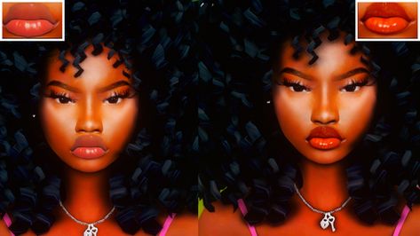 Zara - Lip Presets | CutiePoeGirl on Patreon Sims 4 Lip Presets Cc, Ts4 Lip Presets, Sims 4 Cc Lips Preset, Sims 4 Lip Presets, Lip Presets, Body Presets, Sims 4 Cc Eyes, Sims 4 Black Hair, Sims 4 Traits