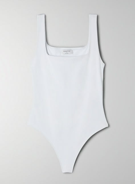 Aritzia White Bodysuit, White Square Neck Bodysuit, Bodysuit Aritzia, Aritzia Bodysuit, Eras Outfit, Slippers Outfit, Stockholm Style, Square Neck Bodysuit, Tank Bodysuit