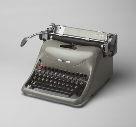 Marcello Nizzoli. Lexikon 80 Manual Typewriter. 1948 Olivetti Typewriter, Manual Typewriter, Vintage Typewriters, Sweet Memories, The Good Old Days, Do You Remember, Typewriter, Vintage Design, Childhood Memories