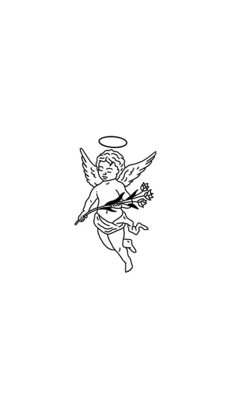 Simple Angle Tattoos, Guardian Angel Tattoo Simple, Simplistic Angel Tattoo, Small Angel Tattoo Men, Simple Angel Tattoo, Simple Angel Tattoos, Small Angel Tattoo, Angle Tattoo, Tattoo Homme