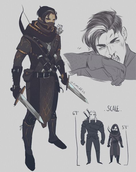 Concept Art Male, Rogue Character, Concept Art Landscape, Character Design Cartoon, Art Male, Male Character, Art Disney, Dungeons And Dragons Characters, Dnd Art