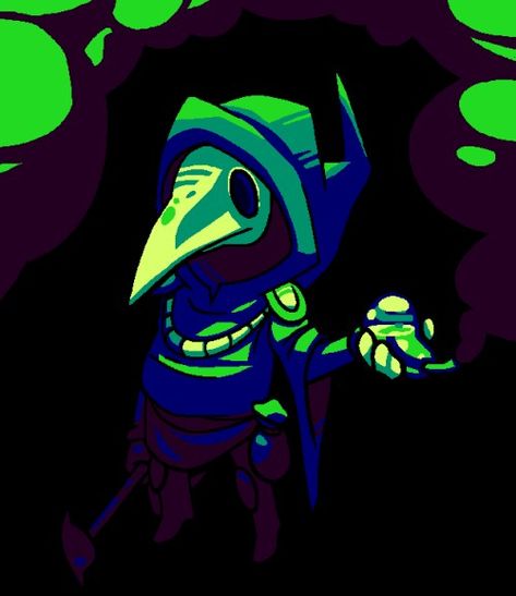 Plague Knight Art, Shovel Knight Fanart, Terraria Pfp, Dnd Squad, October Sketches, Plague Knight, Soul Knight, Shovel Knight, Bird Masks