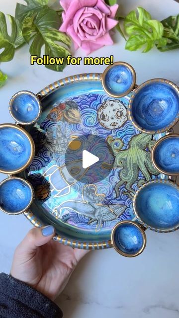 Diverse Earth Studios - Ceramic Crystal Pipe Artist on Instagram: "These trays take so much time and patience! 😅 That perfect fit is worth the struggle though! Clay is such a diva sometimes! 🫠 Have you ever worked with porcelain clay?" Time And Patience, Pottery Videos, Cooking Art, Porcelain Clay, Weird And Wonderful, Artist On Instagram, Have You Ever, Diva, Colorado