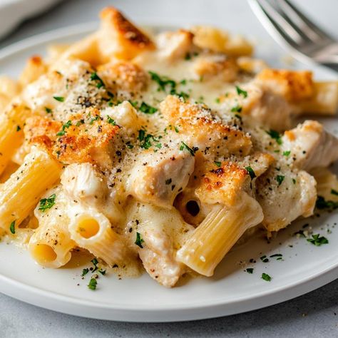 Creamy Parmesan Chicken Casserole - Yeyfood.com: Recipes, cooking tips, and kitchen hacks for home cooks of all levels Parmesan Chicken Casserole, Parmesan Ranch Chicken, Parmesan Ranch, Cinnamon Bread Easy, Creamy Parmesan Chicken, Hacks For Home, Ranch Chicken Casserole, Chicken Parmesan Casserole, Creamy Parmesan