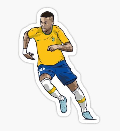 Neymar Jr Stickers Printable, Football Stickers Printable, Brazil Stickers, Cristiano Ronaldo Hd Wallpapers, Audi A3 8l, Football Stickers, Soccer Party, Stickers For Sale, New Sticker