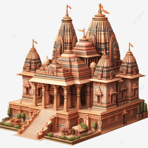 Omkareshwar Temple, Neoclassical Art, Ganesh Puja, Durga Picture, Ganpati Decoration At Home, Indian Temple Architecture, Ganapati Decoration, Ancient Indian Architecture, Decoration For Ganpati