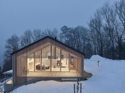 Timber Architecture, Timber Construction, Modern Barn, Modern Cabin, Futurism, Wooden House, Barn Style, Barn House, Summer House