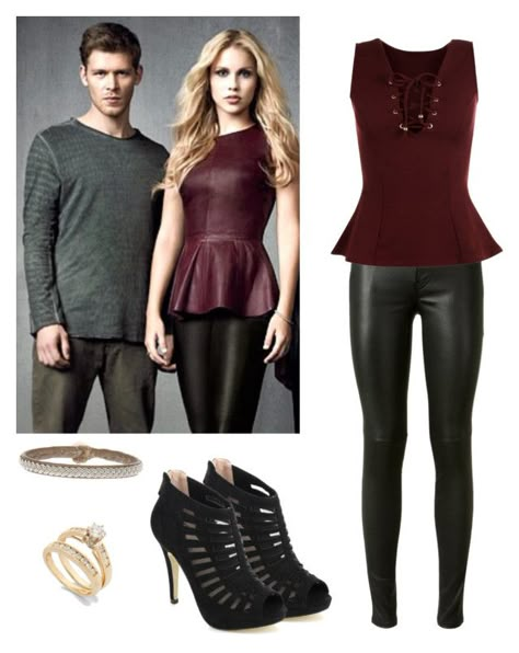 "Rebekah Mikaelson - The Originals / tvd / The Vampire Diaries" by shadyannon ❤ liked on Polyvore featuring moda, Pinky, Hanna Wallmark, Yves Saint Laurent e WearAll Rebekah Mikaelson Outfits, Legacies Outfits, Originals Outfits, Tvd Outfits, Vampire Diaries Outfits, Rebekah Mikaelson, Movie Inspired Outfits, Character Inspired Outfits, Tv Show Outfits