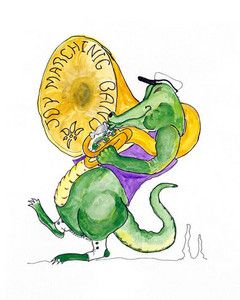 FAMILY FRIENDLY MARDI GRAS PLAYLIST · Playlist · 77 songs · 21 likes New Orleans Art, New Orleans French Quarter, New Orleans Mardi Gras, South Louisiana, Jazz Band, He Lives, Making Things, French Quarter, Watercolor Print