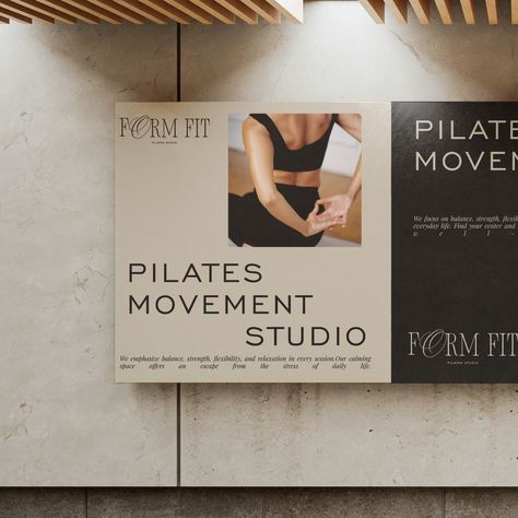 PART 3: FORM FIT Pilates Studio, a space where mindful movement and serenity unite. A soothing palette of neutral tones and monochromatic accents has been thoughtfully selected to evoke tranquility and elegance. This design approach complements our commitment to intentional, mindful movement, creating a refined and peaceful atmosphere. Brief by : @briefclub Limited spots are available! Secure your place today! Inquire via DM or fill out the form in our bio. #brandbrainy #design #designby... Pilates Moves, Mindful Movement, Branding Photoshoot Inspiration, Pilates Studio, Pilates Reformer, Branding Photoshoot, Brand Identity Design, Photoshoot Inspiration, Identity Design