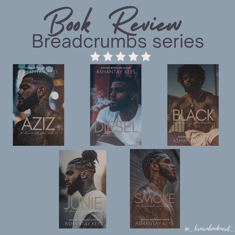 💬 WHAT IS YOUR FAVORITE BOOK SERIES? The Breadcrumbs series (1-5) Written by @authorashantaykeys My Rate: 🤎🤎🤎🤎🤎 This is your sign to read this series if you haven’t already. I enjoyed reading each Coalman brother story but my favorite brother is Diesel. The way each of their stories and characters was written is top tier. I can’t believe I let this series sit on my tbr for so long 😫🤎 #brownbooknerd #bookseriesilove #bookloversday #readblackauthors #wellreadblackgirl #bookstagram #blac... Black Romance Books, Fiction Romance Books, Recommend Books, Reading Bag, Best Books For Teens, Books Recommendations, Urban Books, Books By Black Authors, Romance Books Worth Reading