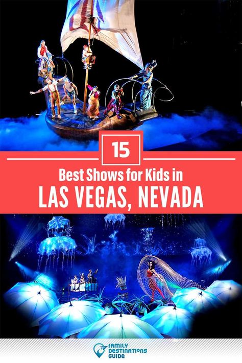 15 Best Shows for Kids in Las Vegas (Family Friendly & Age Appropriate) Kid Friendly Las Vegas, Las Vegas Family Vacation, Las Vegas Activities, Vegas With Kids, Shows In Las Vegas, Las Vegas Cheap, Vegas Trip Planning, Las Vegas Itinerary, Vegas Activities