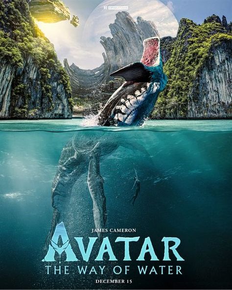 8 3 P I X E L S T U D I O S on Instagram: "• The new trailer for the long-in-the-making Avatar sequel has landed, and it looks like James Cameron might just have pulled off the impossible once more. Avatar: The Way of Water arrives in cinemas on December 16, 13 years after the original broke box office records around the globe. The story wasn’t massively groundbreaking, but the visual effects certainly were. • Concept: 83pixelstudios • #avatar #avatar2 #jakesully #neytiri #pandora #jamescameron The Way Of Water, Avatar The Way Of Water Poster, Avatar 2 Poster, Avatar The Way Of Water Wallpaper, Avatar Way Of Water, Avatar Cameron, Avatar 2 Movie, Avatar 3, Avatar Tattoo