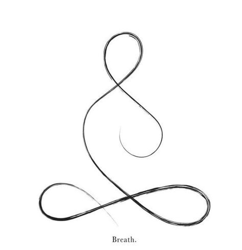 Mindful Symbol, Balance Tattoo Symbol Spiritual, Balance Tattoo Ideas, Namaste Tattoo, Balance Symbol, Breathe Symbol, Journey Tattoo, Meaningful Symbol Tattoos, Balance Tattoo