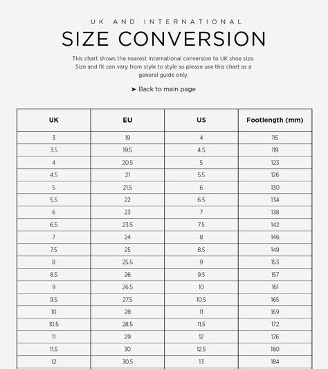 Childrens Shoe Size Conversion Chart | Next Official Site Toddler Shoe Size Chart, Shoes Without Laces, Baby Shoe Size Chart, Chinese Shoes, Victoria Shoes, Kitchen Tools Design, Shoe Size Chart Kids, Baby Shoe Sizes, Moroccan Leather